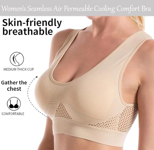 Breathable Cool Lift up Air Bra