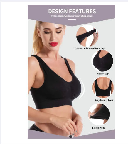 Breathable Cool Lift up Air Bra