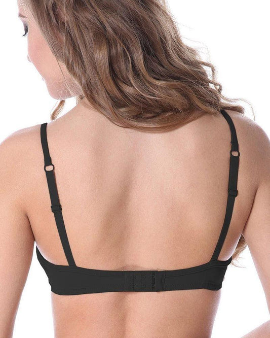 Black Wedding Bra , Non Padded - Non Wired Bra - By Kelitha (Italian Brand)