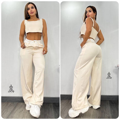 Conjunto 2 Piezas Pantalón – Estilo y Comodidad para Cada Momento  ¡OFERTA BLACKFRIDAY! 🔥🔥Quedan solo 15 unidades