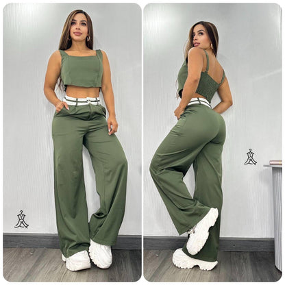 Conjunto 2 Piezas Pantalón – Estilo y Comodidad para Cada Momento  ¡OFERTA BLACKFRIDAY! 🔥🔥Quedan solo 15 unidades