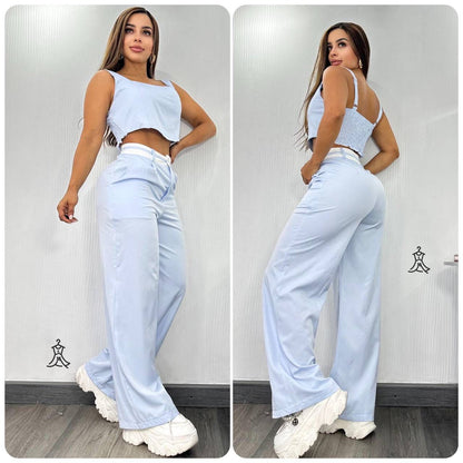 Conjunto 2 Piezas Pantalón – Estilo y Comodidad para Cada Momento  ¡OFERTA BLACKFRIDAY! 🔥🔥Quedan solo 15 unidades