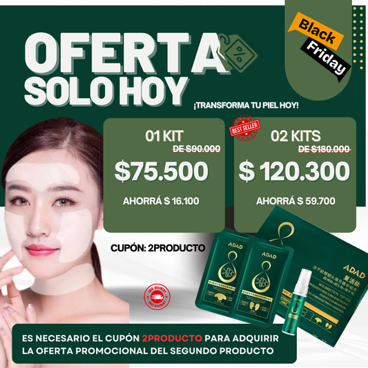 MASCARILLA DE COLAGENO SOLUBLE ¡OFERTA BLACKFRIDAY! 🔥🔥Quedan solo 15 unidades